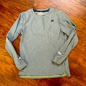 Boys Russell Dri-Power Long Sleeve Tee